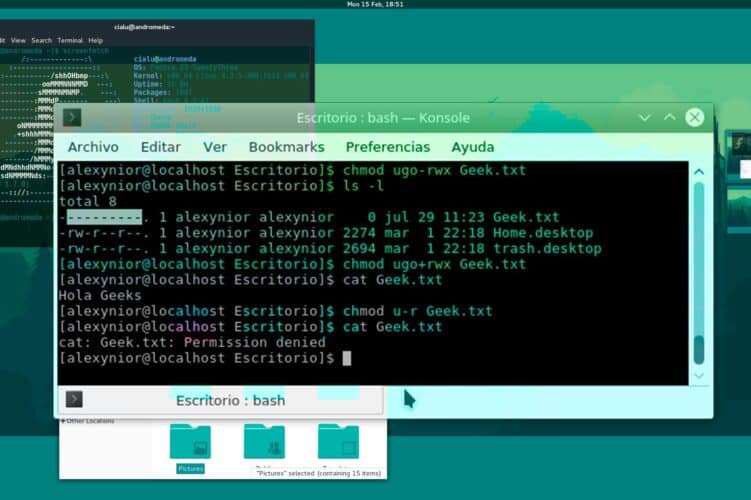 Permisos en Linux con chmod
