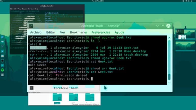 Permisos en Linux con chmod