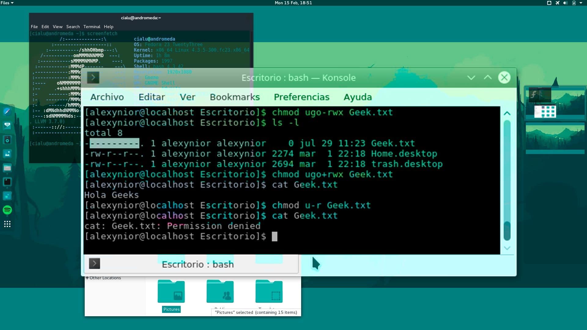 Permisos en Linux con chmod