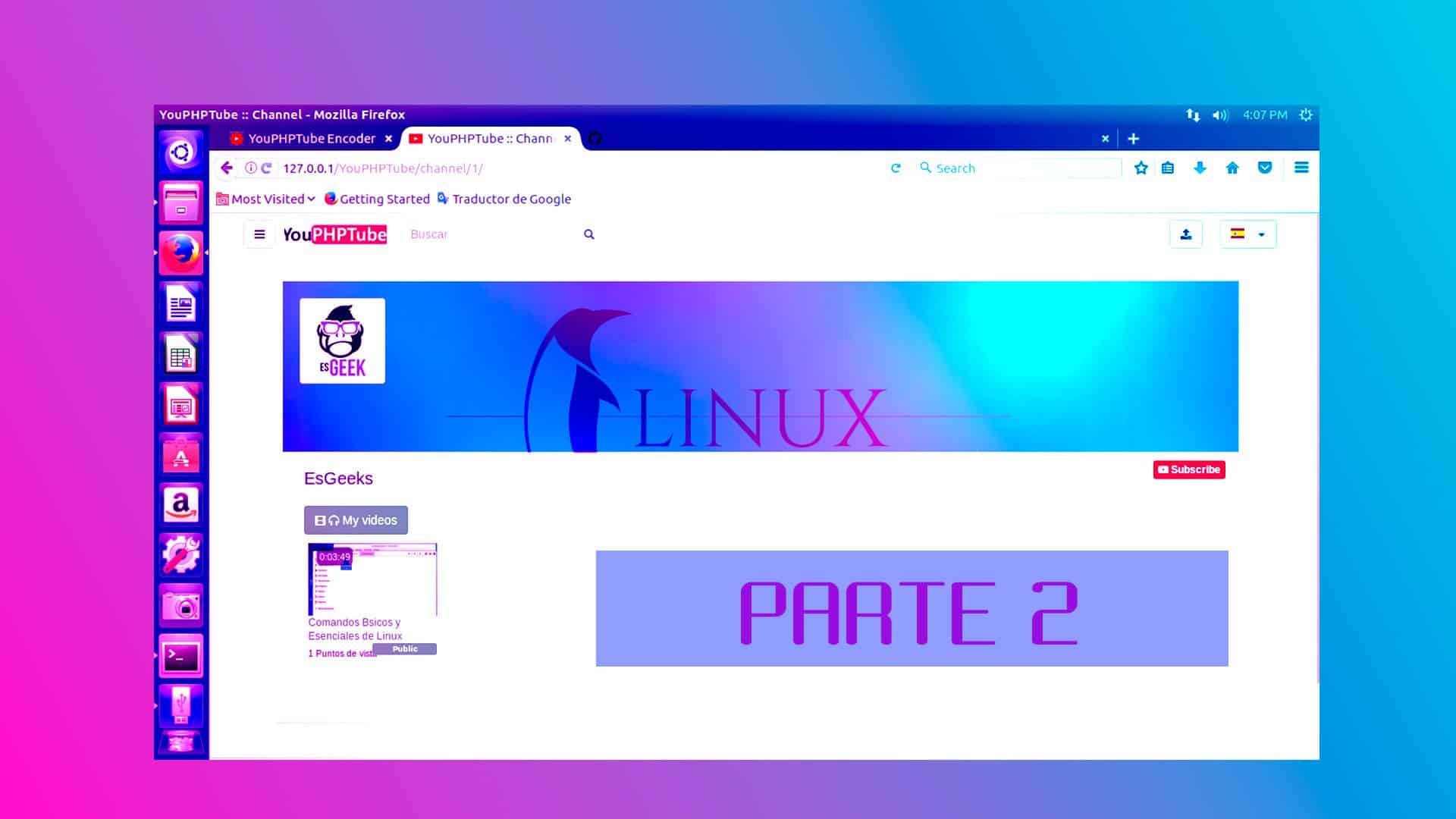 YouPHPTube Propio Youtube