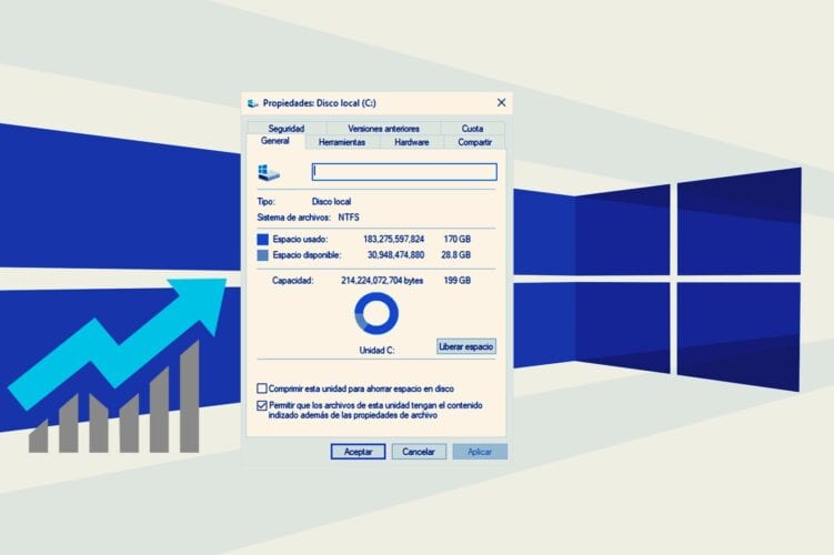 Liberar Espacio en Disco y Ganar Almacenamiento en Windows 10