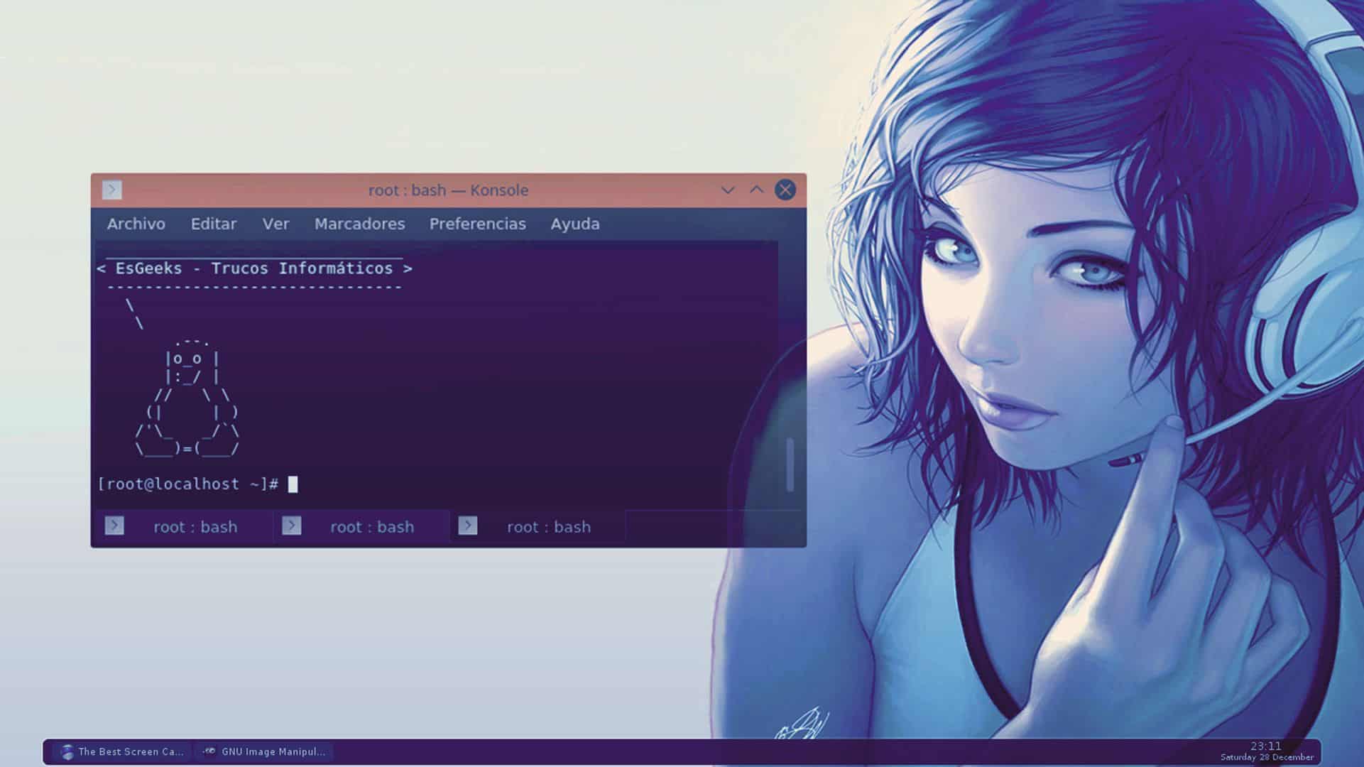 Personalizar Mensajes Bienvenida en terminal Linux