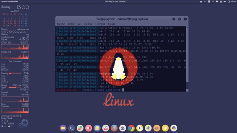 Grabar Pantalla en Linux desde la Línea de Comandos FFMPEG