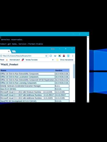 Listar todos los Programas instalados en Windows