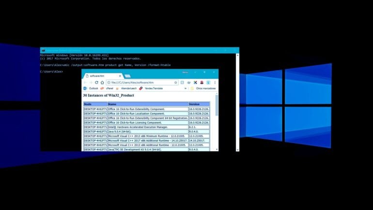 Listar todos los Programas instalados en Windows