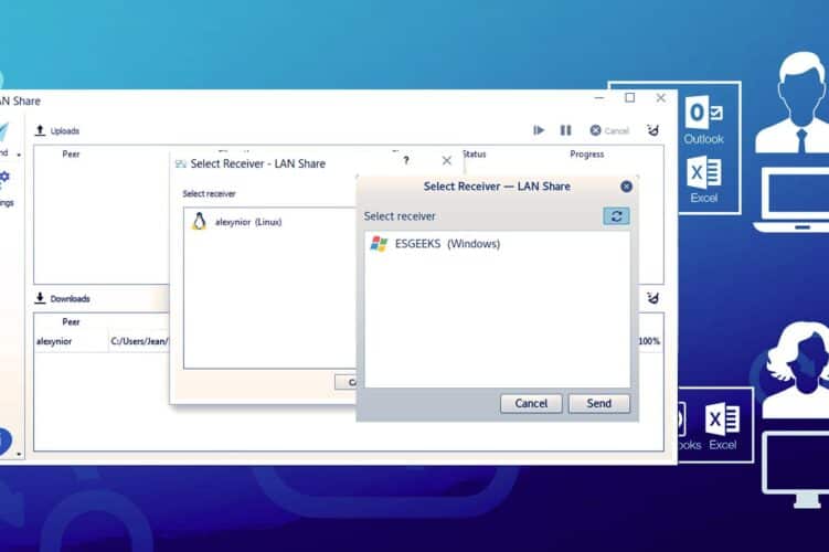 Compartir archivos entre Linux y Windows con LAN-Share