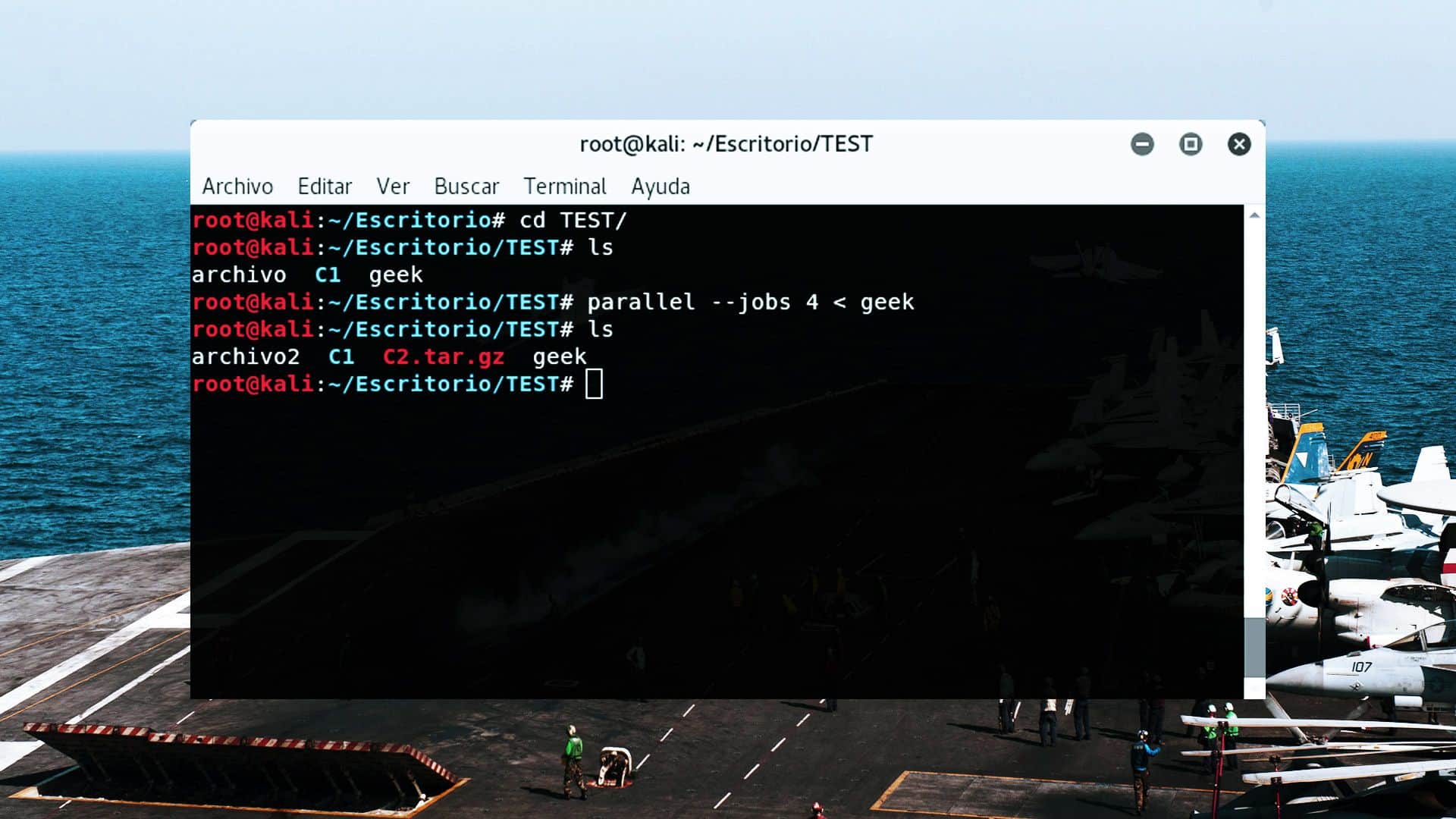 GNU Parallel Ejecutar comandos simultáneamente Linux