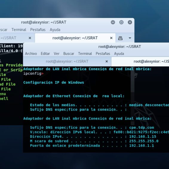 JSRAT Mando y control con JavaScript Hacking
