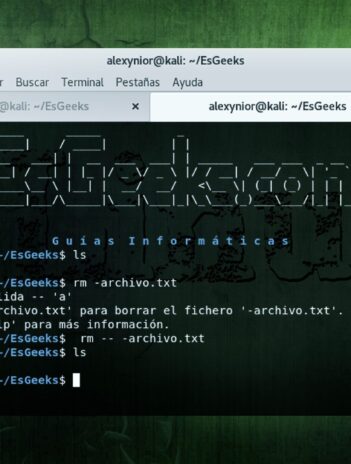 Uso Comando rm en Linux con ejemplos
