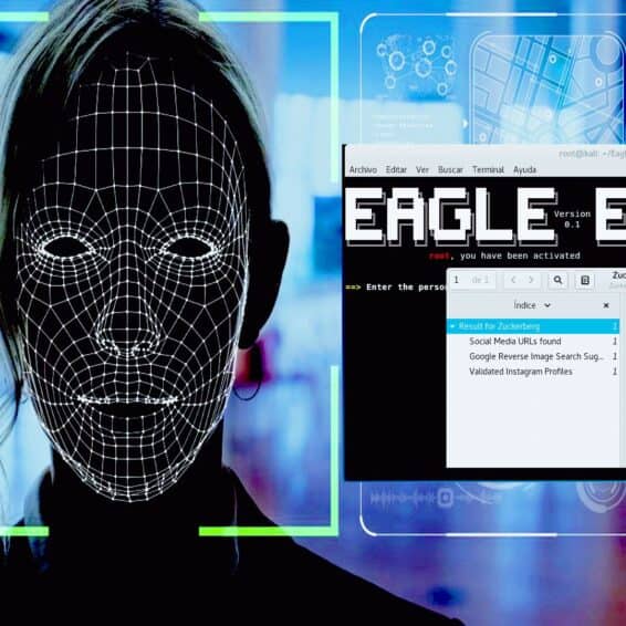 EagleEye encuentra perfiles redes sociales de una persona