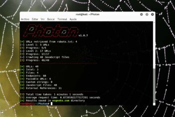 Photon Rastreador de sitios web