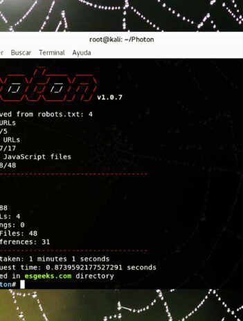 Photon Rastreador de sitios web