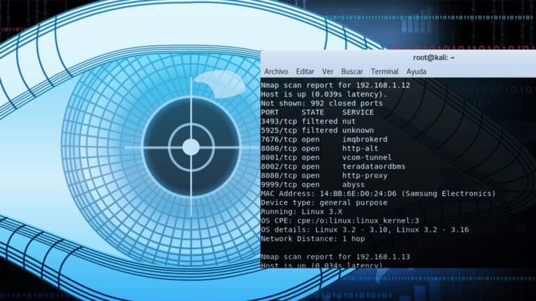NMAP 5 ejemplos de uso