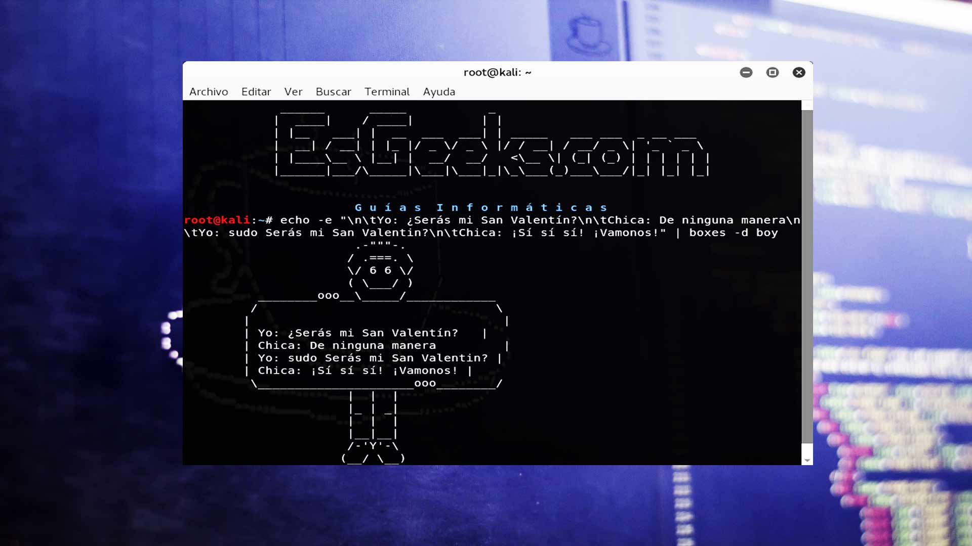 Boxes Dibujar letreros arte ASCII en terminal