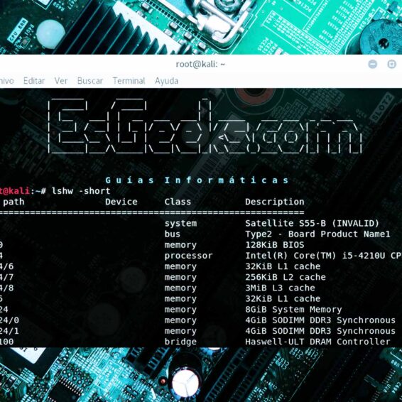 LSHW ver información hardware en Linux