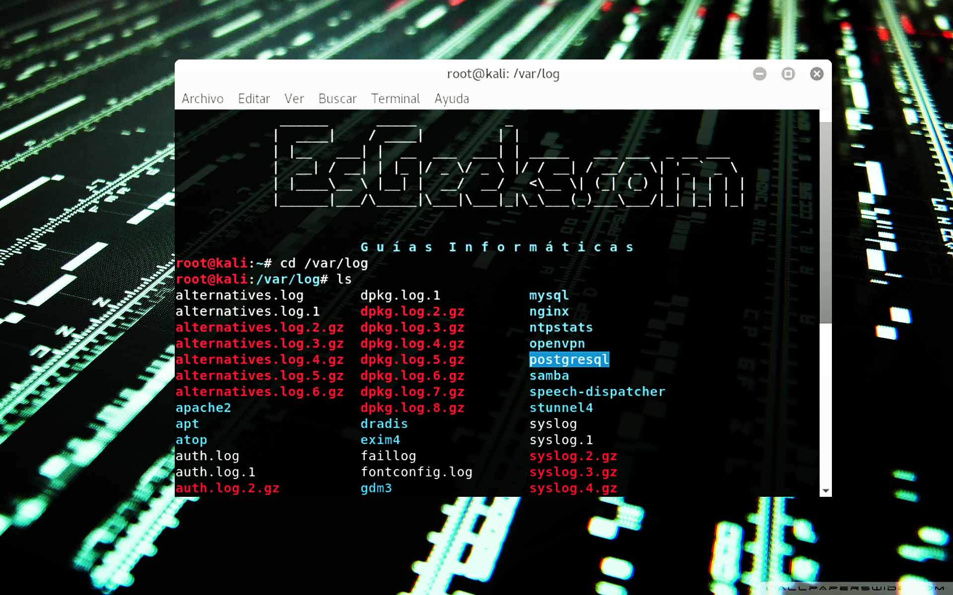 Revisar registros o log del sistema en Linux