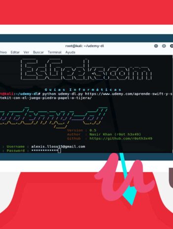 udemy-dl descargar cursos vídeos Udemy