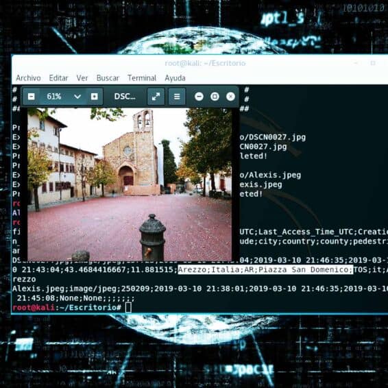 Imago Forensics para Extraer datos GPS de JPEG