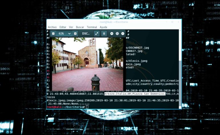 Imago Forensics para Extraer datos GPS de JPEG