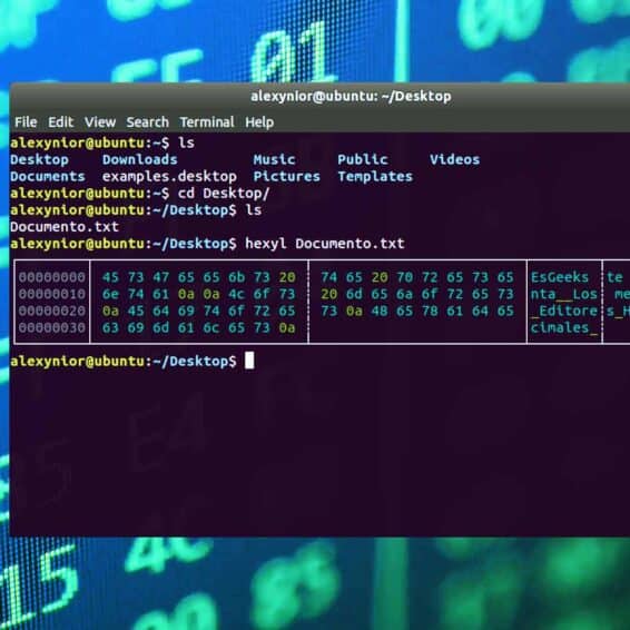 Mejores editores hexadecimales para Linux