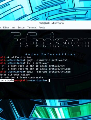 Cifrar y descifrar archivos con GPG en Linux