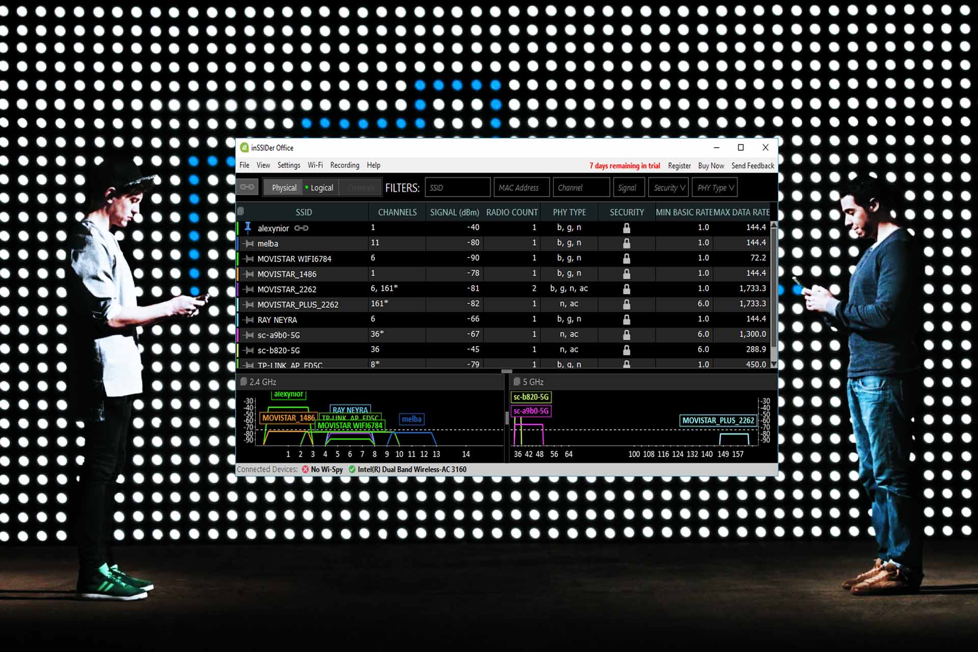 Escáneres WiFi para descubrir Redes inalámbricas ocultas