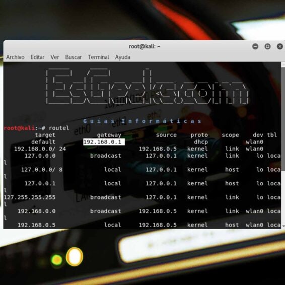 Comandos Ver IP del router o Default Gateway en Linux