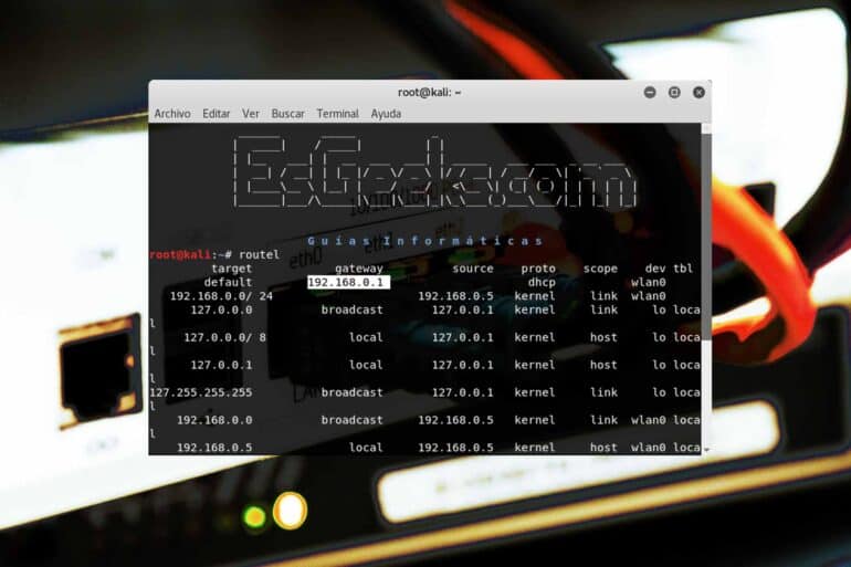 Comandos Ver IP del router o Default Gateway en Linux