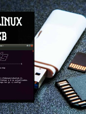 Crear backup de configuración Linux en USB