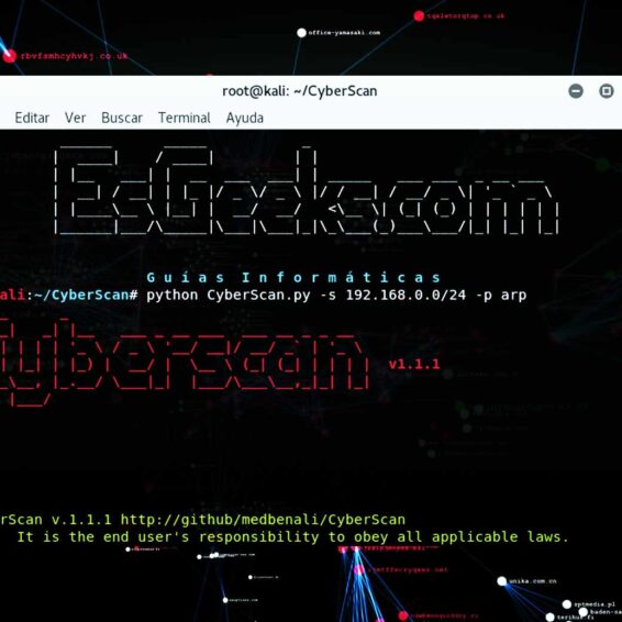 CyberScan Kit de herramientas forenses para Redes