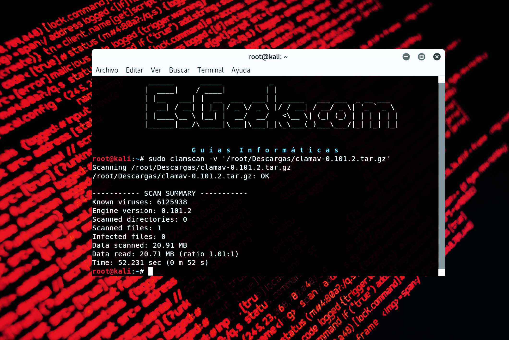 Cómo encontrar virus desde terminal en Linux
