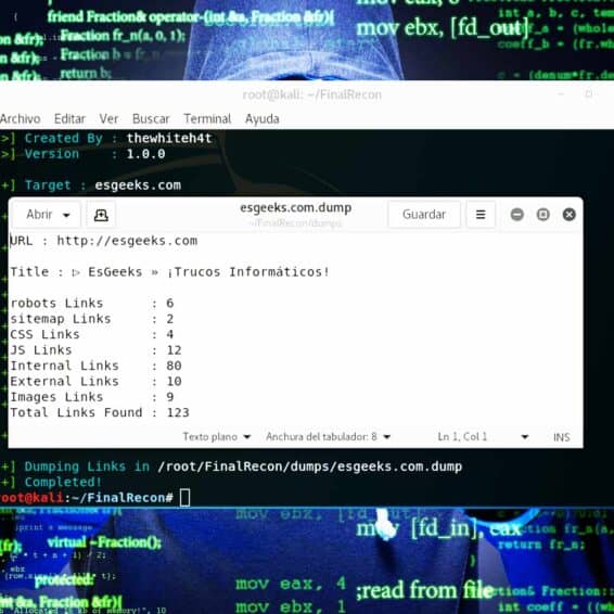FinalRecon Herramienta OSINT para Sitios Web