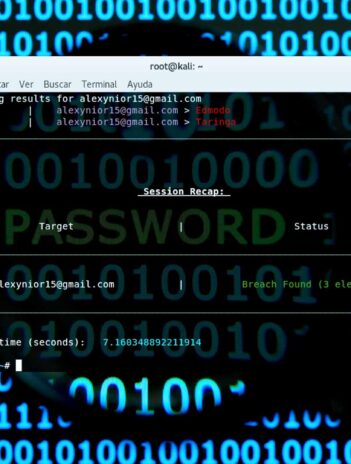 H8Mail para encontrar email y contraseñas