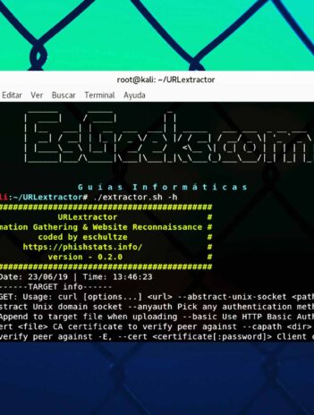 URLextractor Information Gathering de Sitios Web