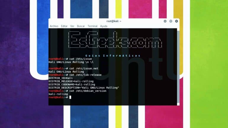 Ver Nombre y versión Distribución Linux instalada
