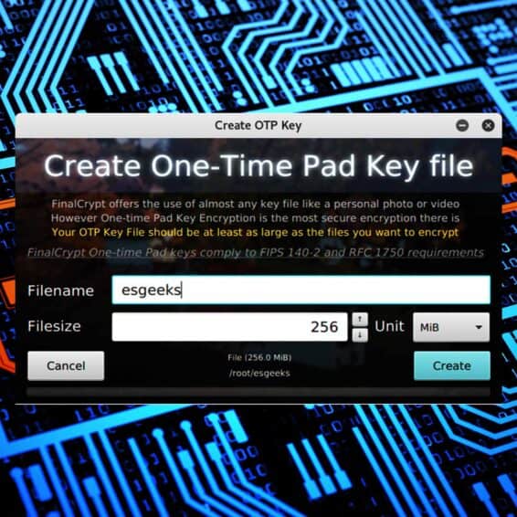 Cifrar y descifrar archivos con FinalCrypt
