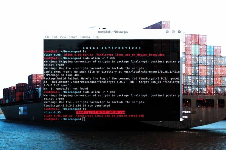 Convertir programas de Debian a Redhat en Linux