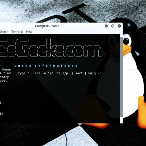Cómo contar archivos por extensión en Linux