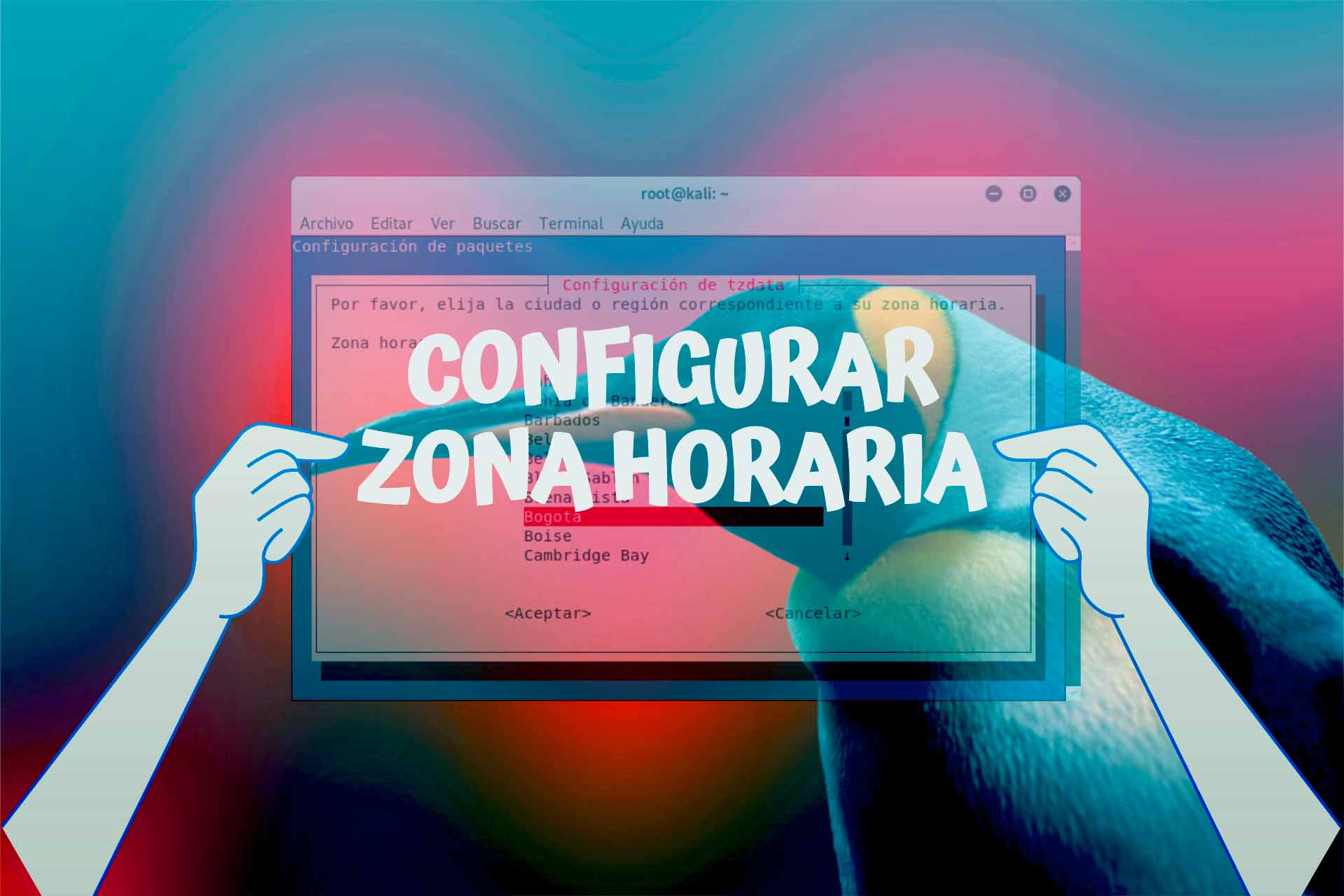 Configurar zona horaria en Linux