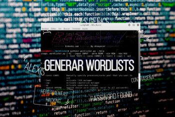 Wordlister generador listas de palabras wordlist