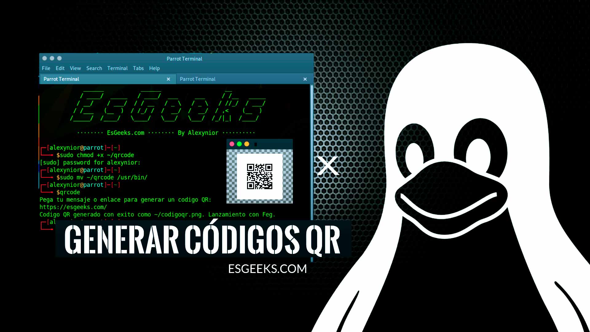 Generar códigos QR en sistemas Linux