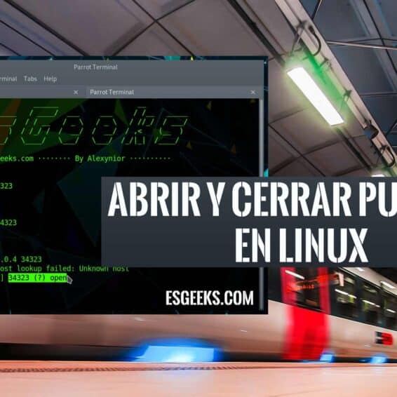 Localizar y cerrar puerto abierto en Linux