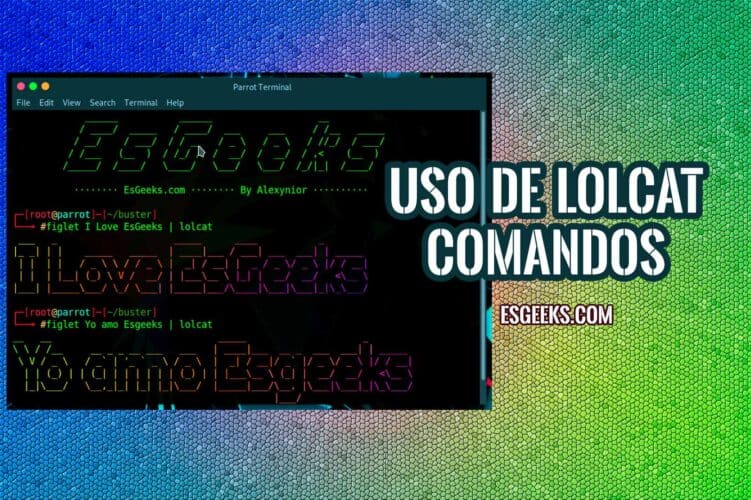 Lolcat dar color terminal Linux