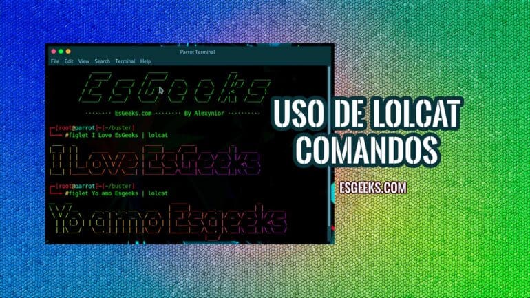 Lolcat dar color terminal Linux