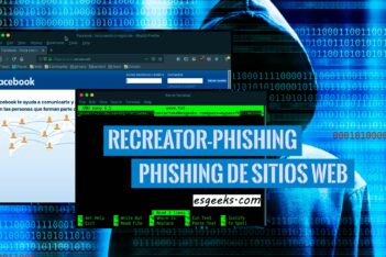 Recreator Phishing Herramienta phishing Hacking