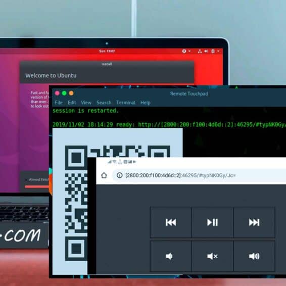 Usar smartphone como mouse o touchpad para Linux