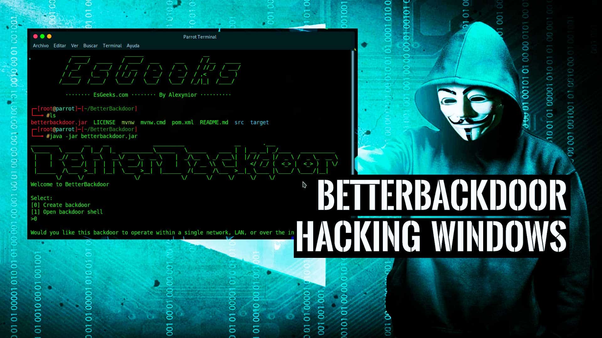 BetterBackdoor Backdoor para Windows