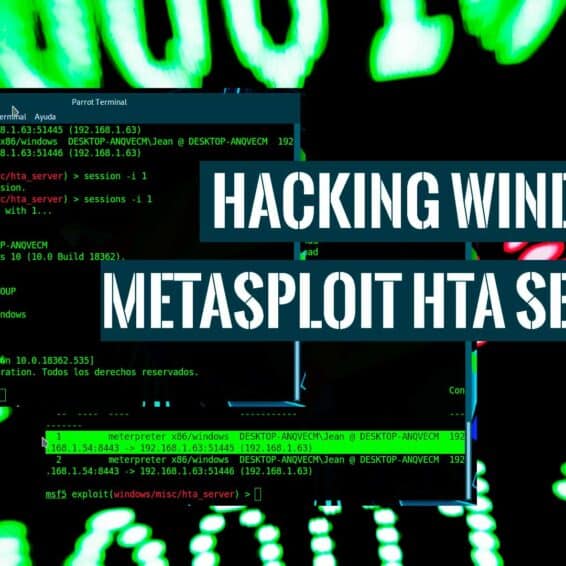 Hacking Windows Metasploit HTA Server