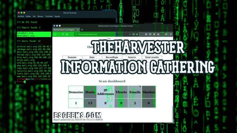 TheHarvester OSINT Para Extraer Información